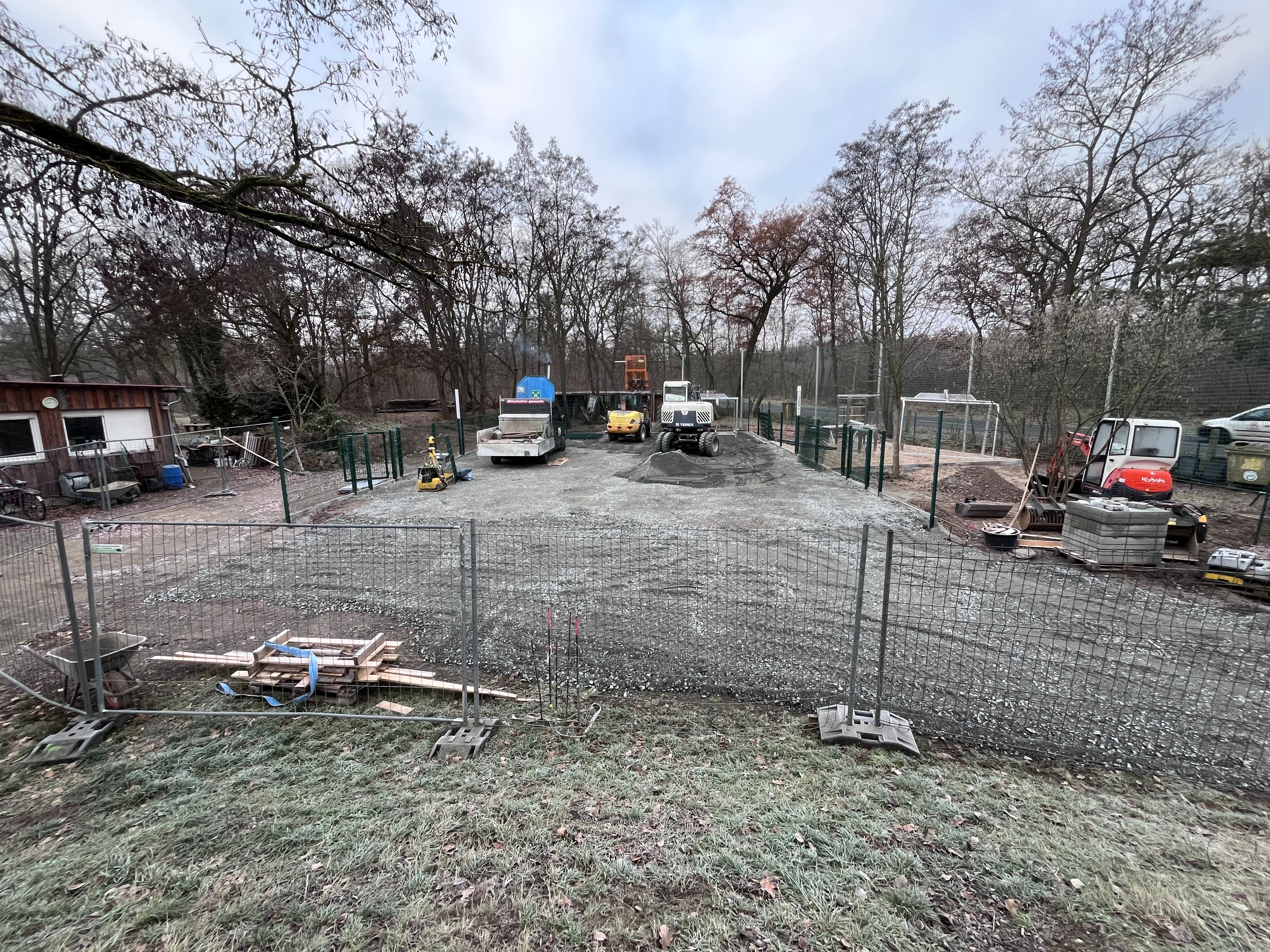 Baufortschritt am 03.12.2025